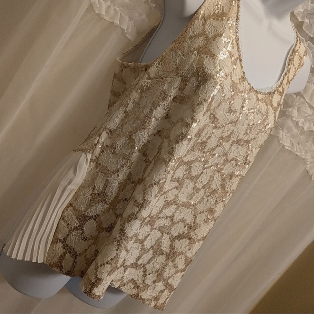 Meadow Rue by Anthropologie Embellished top